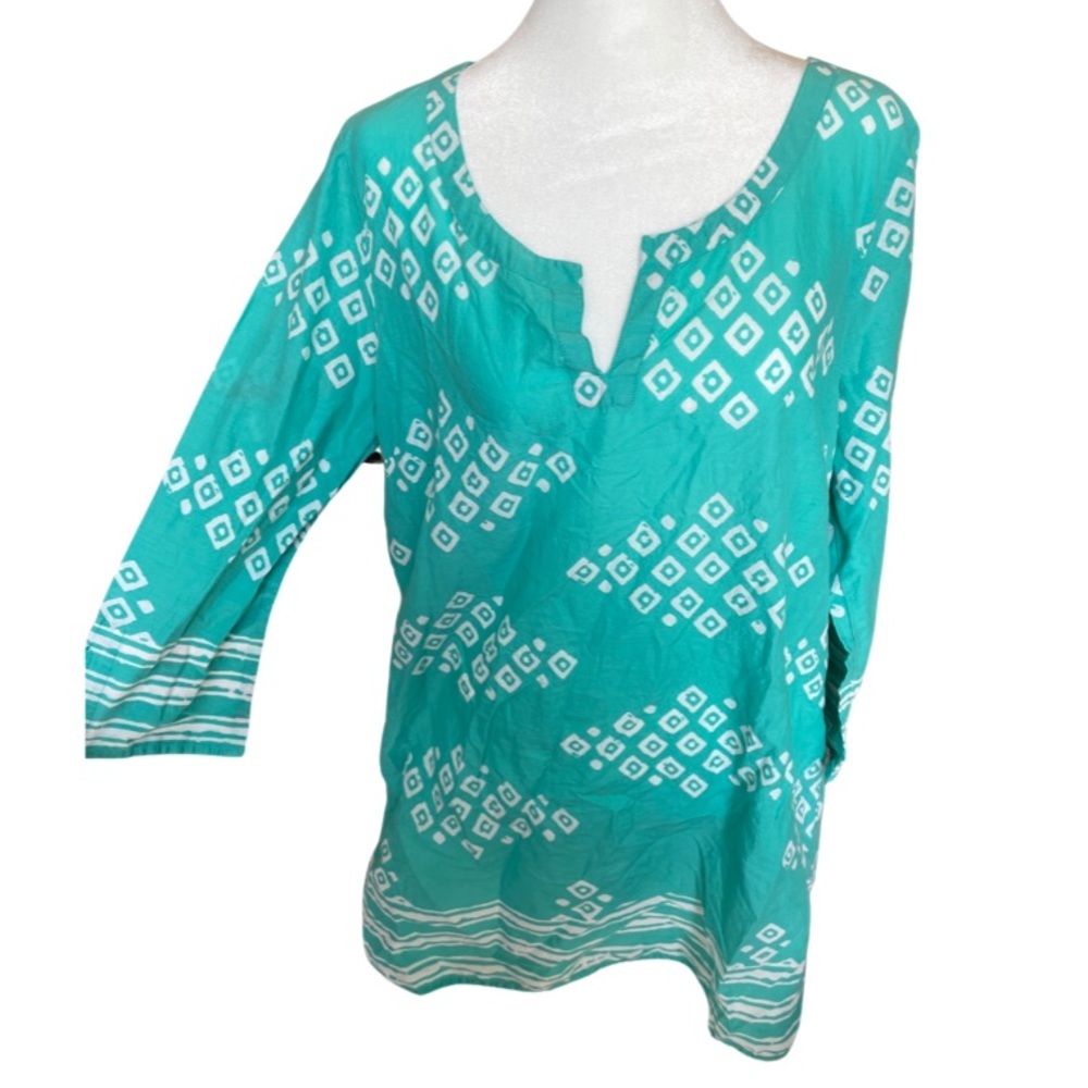 Old Navy soft flowy tunic top L